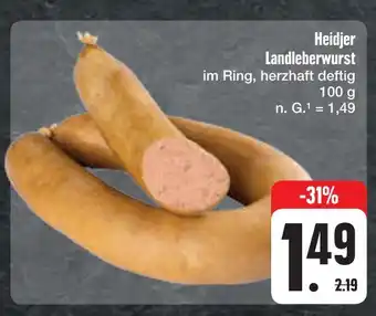 E-Center Heidjer landleberwurst Angebot