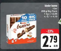 E-Center Kinder kinder bueno 10er Angebot