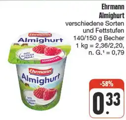 nah & gut Ehrmann almighurt Angebot