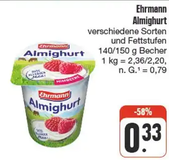 nah & gut Ehrmann almighurt Angebot