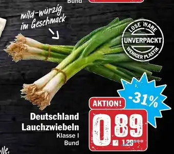 AEZ Deustschland Lauchzwiebeln Angebot