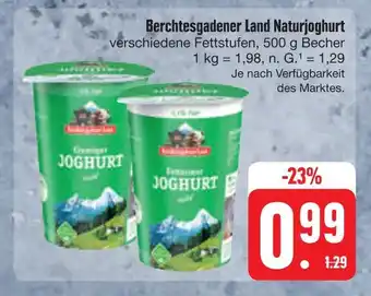 E-Center Berchtesgadener land naturjoghurt Angebot