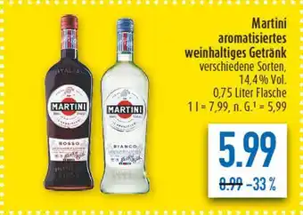 diska Martini martini rosso, martini bianco Angebot