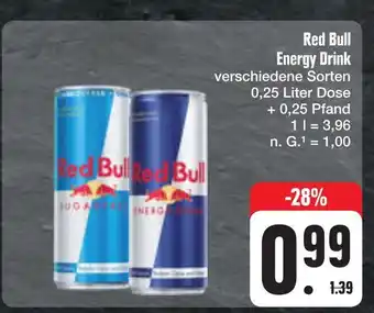 E-Center Red bull energy drink Angebot