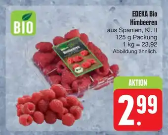 E-Center Edeka bio himbeeren Angebot