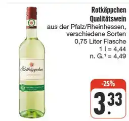 nah & gut Rotkäppchen qualitätswein Angebot