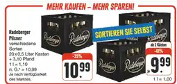 nah & gut Radeberger pilsner Angebot