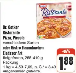 nah & gut Dr. oetker ristorante pizza, piccola verschiedene sorten Angebot