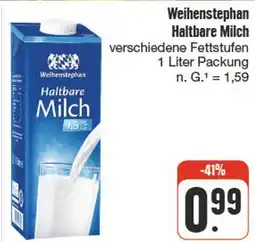 nah & gut Weihenstephan haltbare milch Angebot