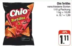 nah & gut Chio tortillas Angebot