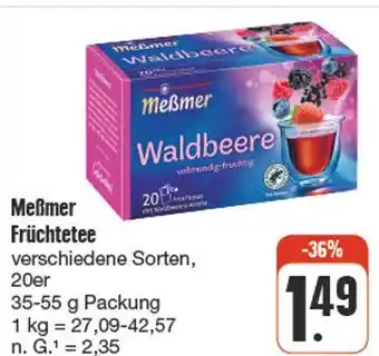 nah & gut Meßmer früchtetee Angebot