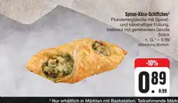 E-Center Spinat-käse-schiffchen Angebot