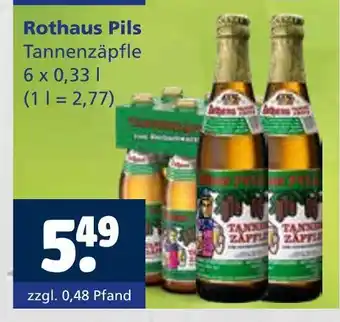 Getränkewelt Rothaus pils tannenzäpfle Angebot