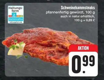 E-Center Schweinekammsteaks Angebot