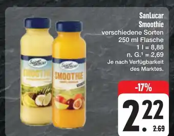 E-Center Sanlucar smoothie Angebot