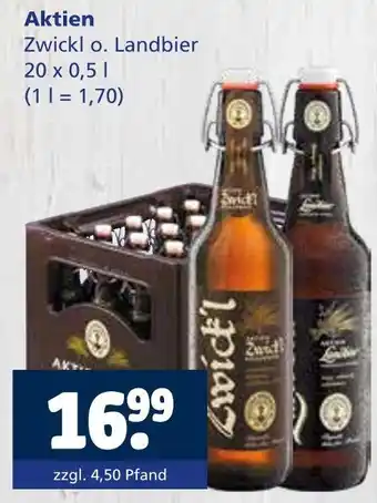 Getränkewelt Aktien zwickl oder landbier Angebot