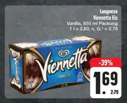 E-Center Langnese viennetta eis Angebot