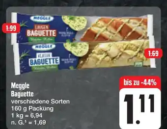 E-Center Meggle baguette Angebot