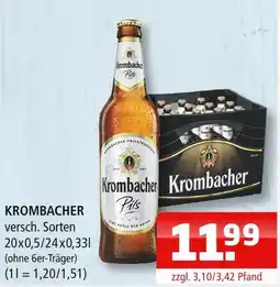 Getränke Oase Krombacher krombacher Angebot