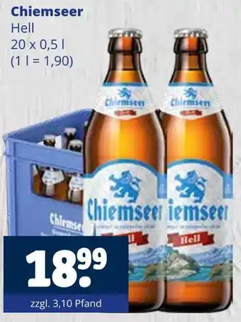 Getränkewelt Chiemseer hell Angebot