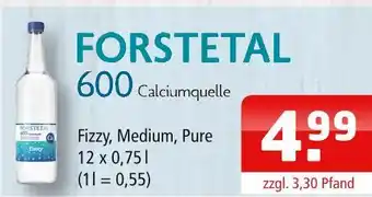 Getränke Oase Forstetal 600 calciumquelle Angebot