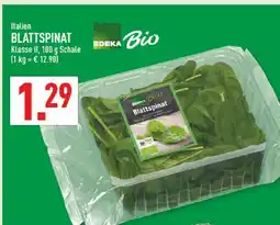 Marktkauf Edeka bio blattspinat Angebot