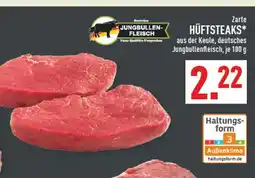 Marktkauf Jungbullen-fleisch zarte hüftsteaks Angebot