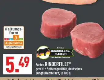 Marktkauf Jungbullen-fleisch zartes rinderfilet Angebot