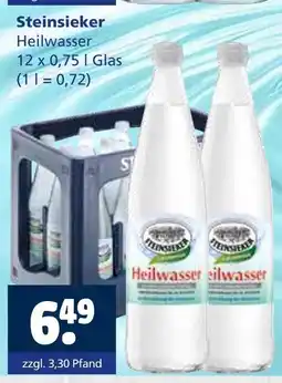 Getränkewelt Steinsieker heilwasser Angebot