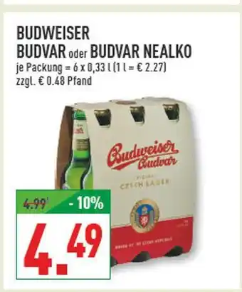 Marktkauf Budweiser budvar oder budvar nealko Angebot