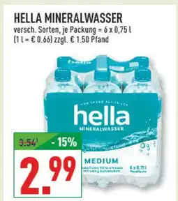 Marktkauf Hella hella mineralwasser Angebot