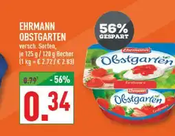 Marktkauf Ehrmann obstgarten Angebot