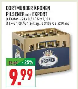 Marktkauf Dortmunder kronen pilsener oder export Angebot