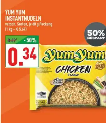 Marktkauf Yum yum instantnudeln Angebot