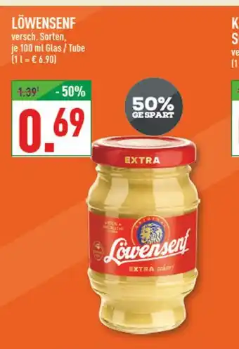 Marktkauf Löwensenf extra scharf Angebot