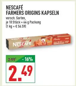 Marktkauf Nescafé farmers origins kapseln Angebot