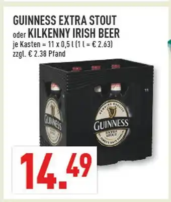 Marktkauf Guinness guinness extra stout oder kilkenny irish beer Angebot