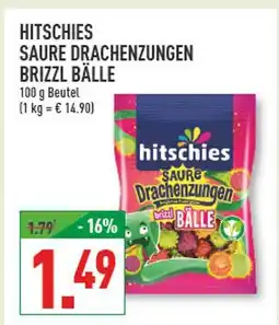 Marktkauf Hitschies saure drachenzungen brizzl bälle Angebot