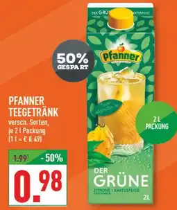 Marktkauf Pfanner teegetränk Angebot