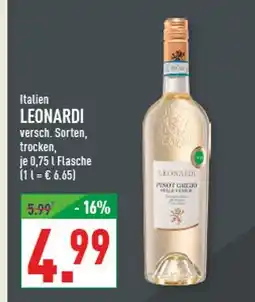 Marktkauf Leonardi pinot grigio delle venezie Angebot