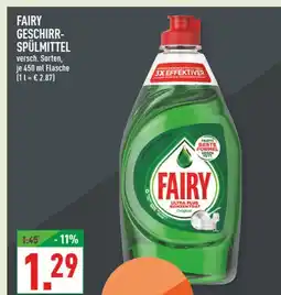 Marktkauf Fairy geschirrspülmittel Angebot