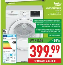 Marktkauf Beko wäschetrockner Angebot