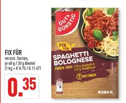 Marktkauf Gut & günstig fix für spaghetti bolognese Angebot