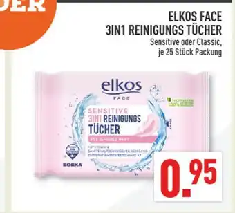 Marktkauf Elkos face 3in1 reinigungstücher Angebot