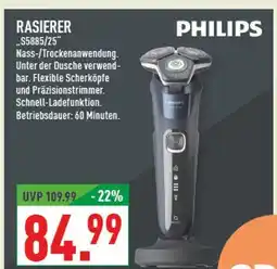 Marktkauf Philips rasierer Angebot