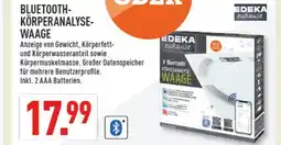 Marktkauf Edeka zuhause bluetooth-körperanalyse-waage Angebot