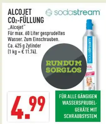 Marktkauf Sodastream alcojet co2-füllung Angebot