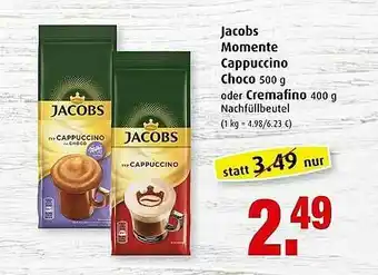 Markant Jacobs Momente Cappuccino Choco Oder Cremafino Angebot