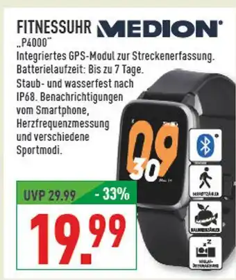 Marktkauf Medion fitnessuhr Angebot