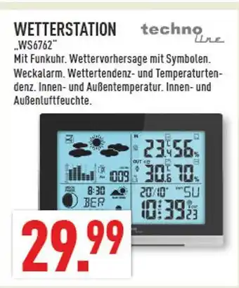 Marktkauf Techno line wetterstation Angebot